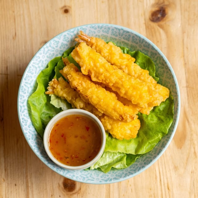 Shrimp Tempura.
