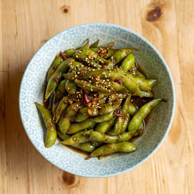 Spicy Edamame.