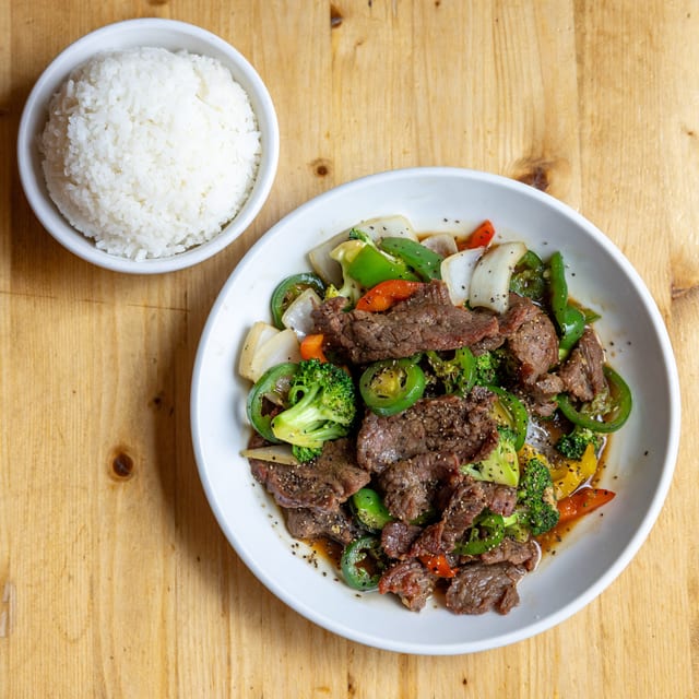 Black Pepper Stir-Fried.